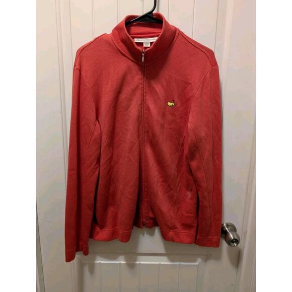 Masters Collection Coral Luxury 100% Cotton Golf Jacket Womens M Full-Zip - Picture 1 of 6